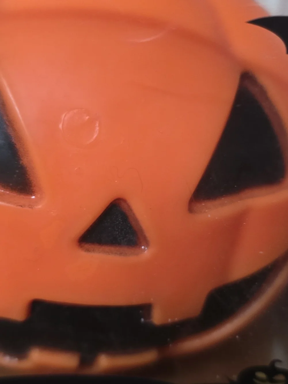 Happy Halloween Orange Jack-O'-Lantern Jumbo Squishy